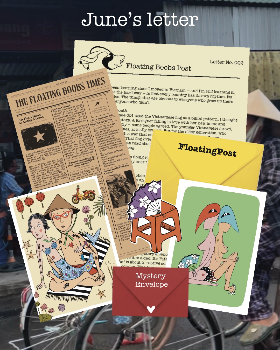 Floating Post Issue 002 contents — June 2026