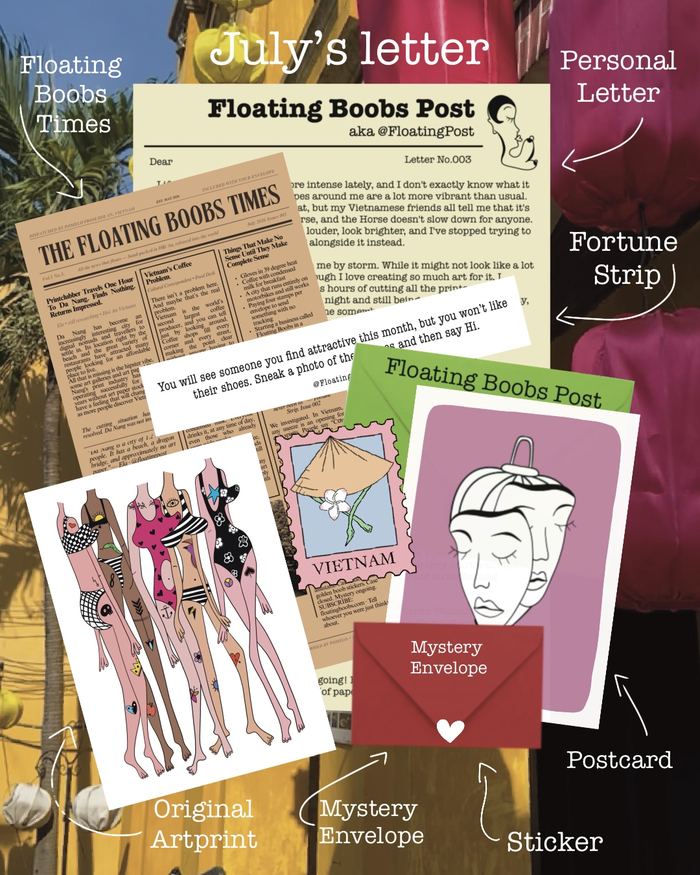 Floating Post Issue 003 contents — July 2026